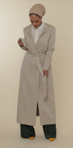 Kiyomi- Wool/Silk coat by Mästore