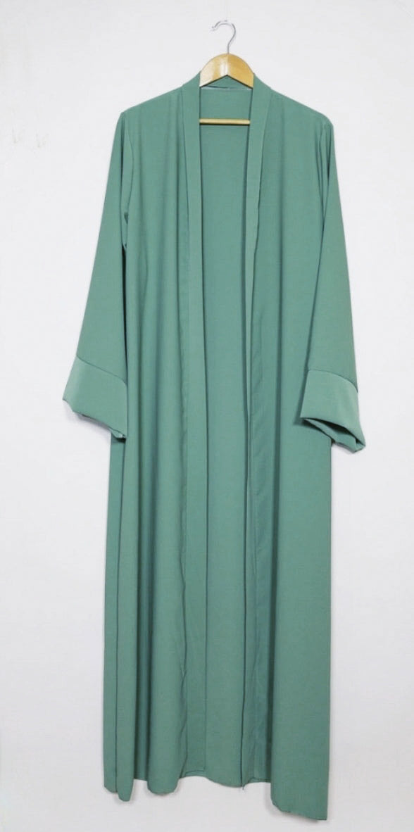 Kimono Abaya-Seagreen