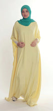 Load image into Gallery viewer, Mästore Silk Kaftan-Smooth Yellow