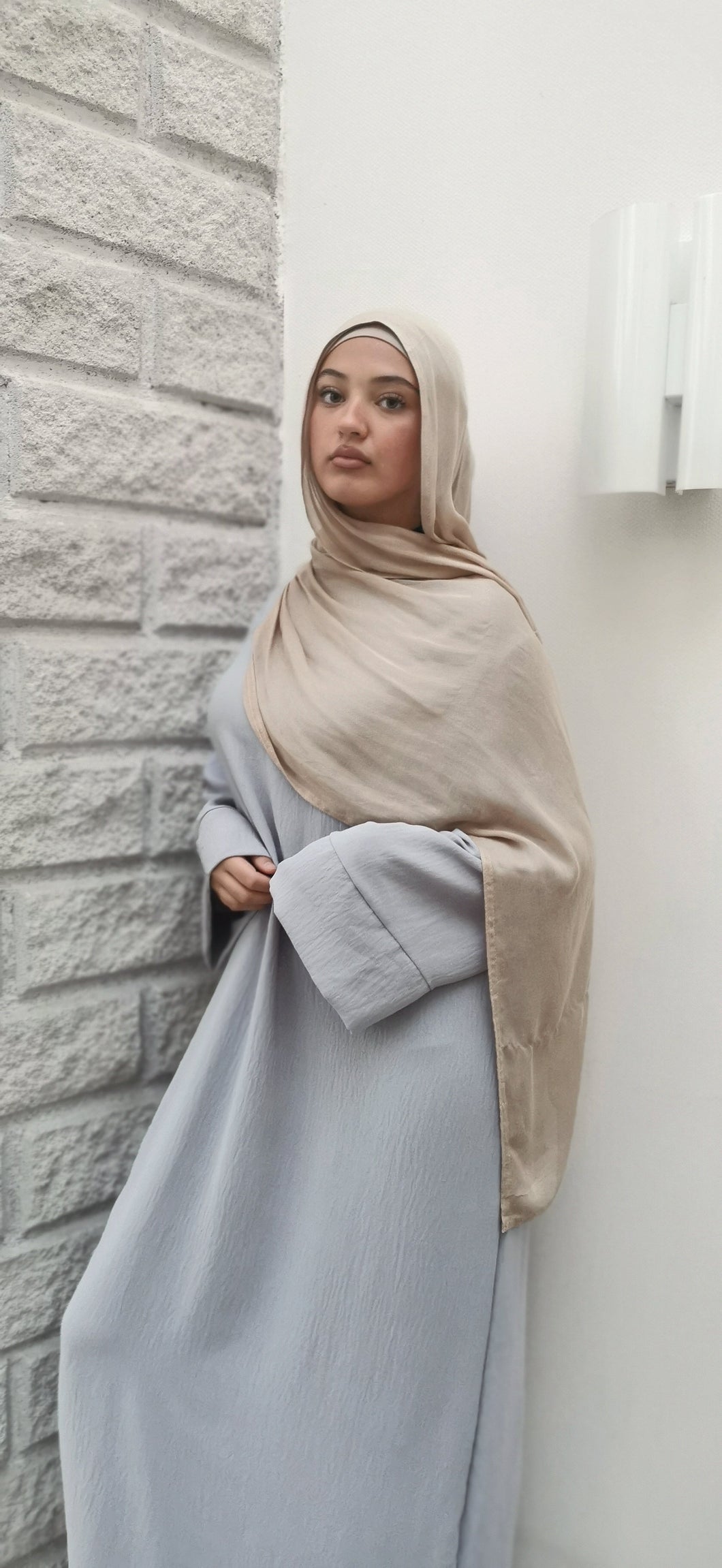 Jazz Abaya Tall Concrete Grey