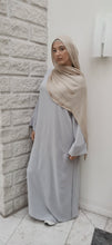 Load image into Gallery viewer, Jazz Abaya Tall-Concrete Grey