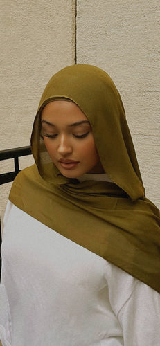 Mästore Bamboo Modal Hijab-Olive