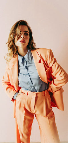 Mästore Oversized Blazer-Tangerine