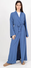 Load image into Gallery viewer, Jazz Kimono Abaya-Mystic Blue