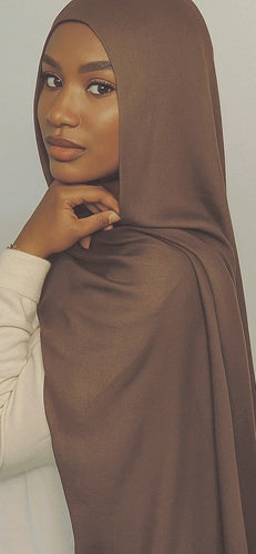 Mästore Bamboo Modal Hijab-Ice Coffe