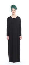 Load image into Gallery viewer, P.I Mästore Premium Jersey Abaya-Black (Size L)