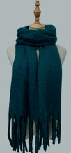 Load image into Gallery viewer, Oversized scarf-Petrol