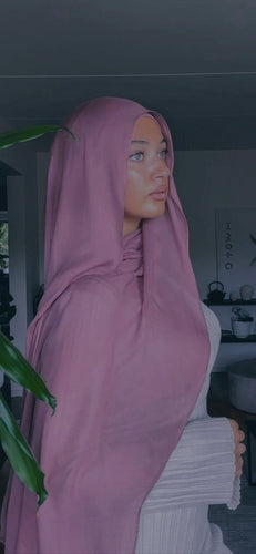 P.I Bamboo Modal Hijab-Blush Horizon
