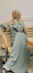 Jazz Abaya Tall-Pale Sage