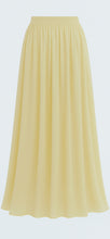 Load image into Gallery viewer, Mästore Silk Skirt-Butter Yellow