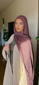 Mästore Bamboo Modal Hijab-Mauve