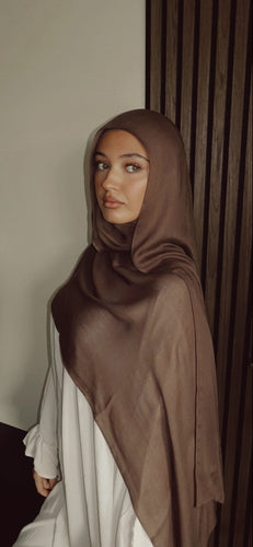Mästore Bamboo Modal Hijab-Cacao