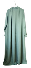 Load image into Gallery viewer, Jazz Kimono Abaya-Sage