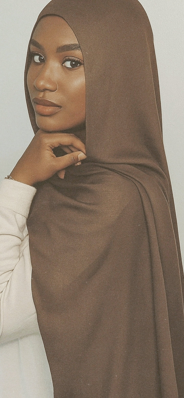 Mästore Bamboo Modal Hijab-Ice Coffe