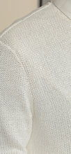 Load image into Gallery viewer, Mästore Knit Slit Dress-White shimmer