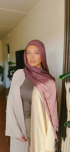 Mästore Bamboo Modal Hijab-Mulberry Mauve