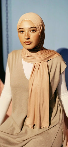 Mästore Premium Cotton Jersey Hijab-Soft Terracotta