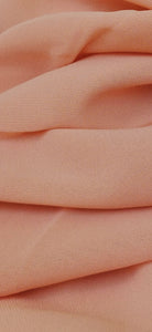 P.I Chiffon Hijab-Peach Coral