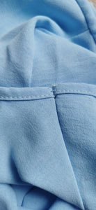 P.I Crepe Abaya-Sky blue