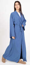 Load image into Gallery viewer, Jazz Kimono Abaya-Mystic Blue