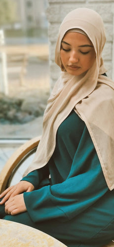 Jazz Abaya-Dark Lagoon