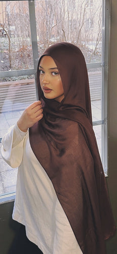 P.I Cotton Modal Hijab-Cacao
