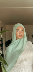 Mästore Bamboo Modal Hijab-Bright Seagreen