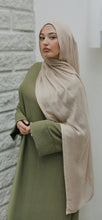 Load image into Gallery viewer, P.I Jazz Abaya Regular - Herbal Tea