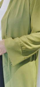 Kimono Abaya-Avocado
