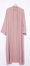 Load image into Gallery viewer, Kimono Abaya-Old Blush