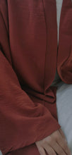 Load image into Gallery viewer, Jazz Kimono Abaya-Burnt Orange