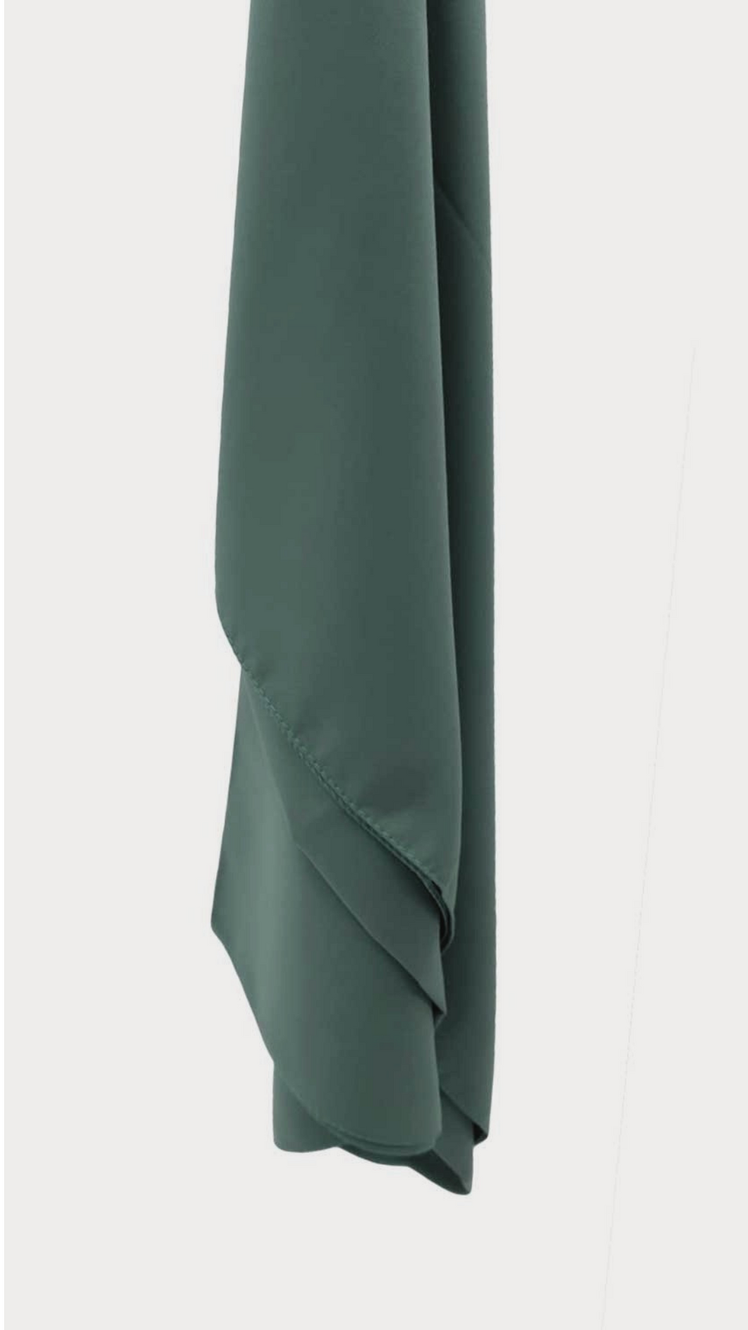 Medina Silk Hijab-Ocean green