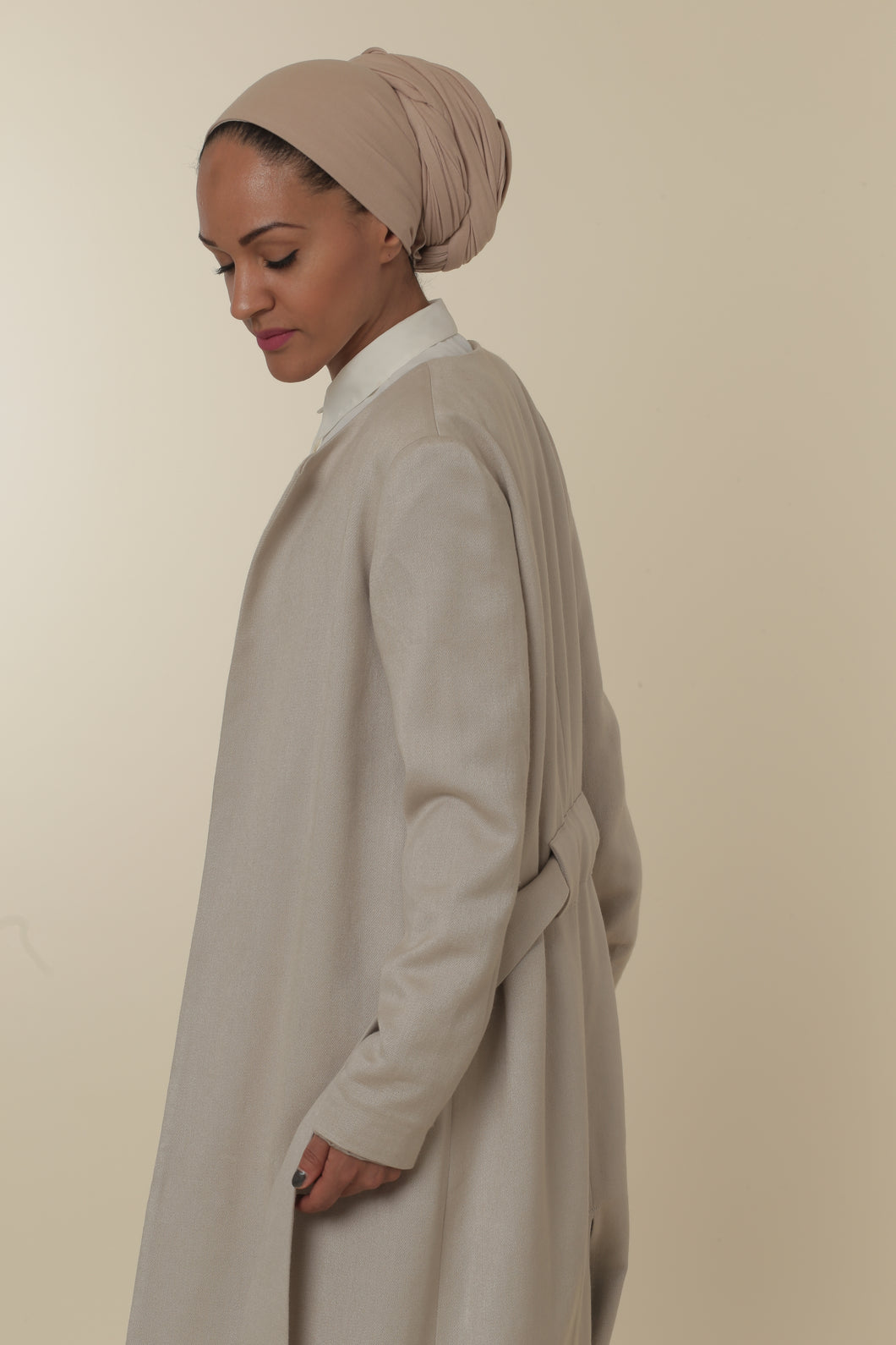 Kiyomi- Wool/Silk coat by Mästore