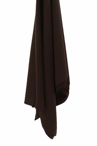 Medina Silk Hijab-Coffe bean