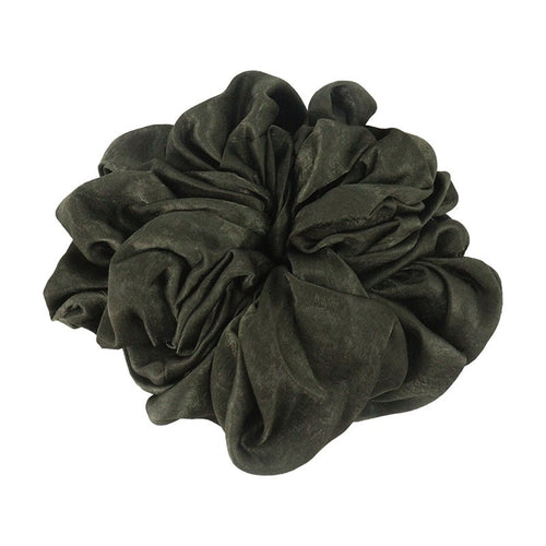 Scrunchie XL-Dark khaki green